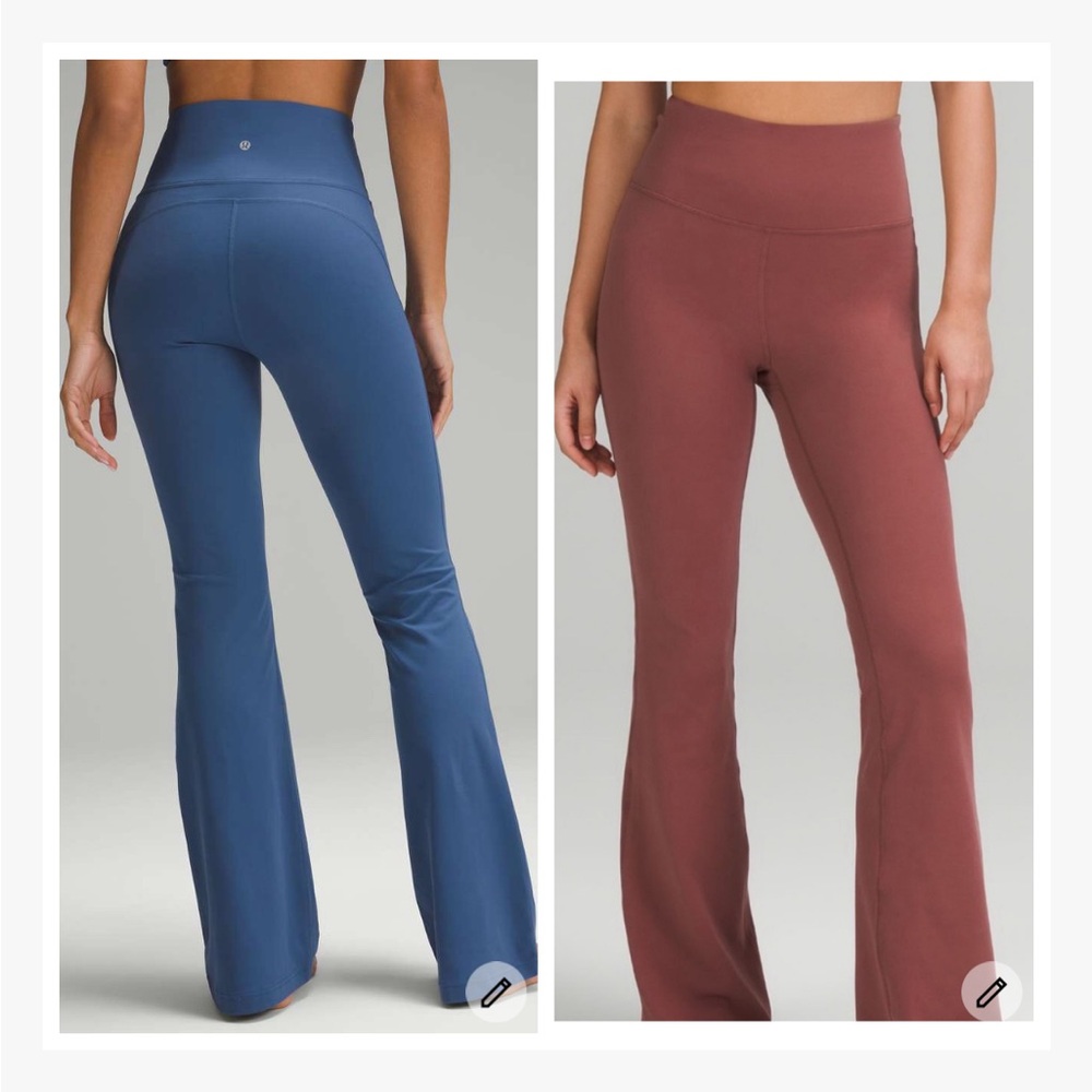 Lululemon Groove Super-High-Rise Flared Pant Nulu  Size 2